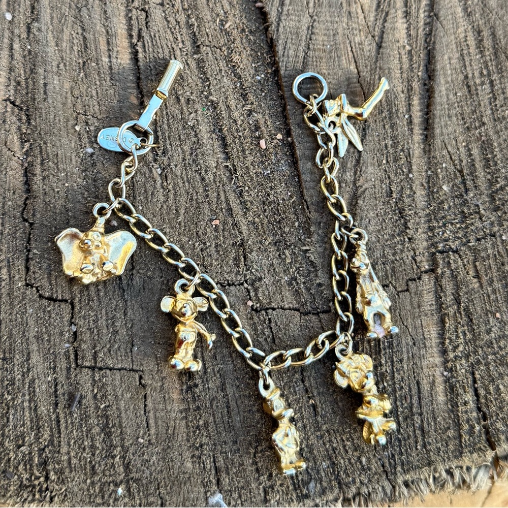 Disney Child’s Gold Charm Bracelet